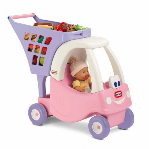 Cozy Shopping Cart - Pink