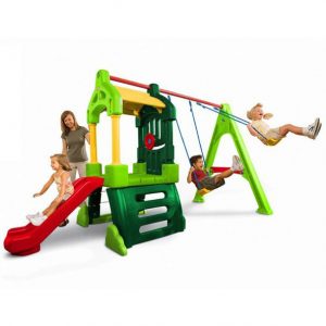 Clubhouse Swing Set Natural